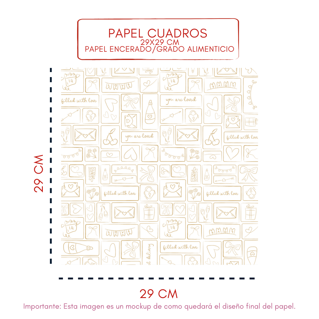 PAPEL CUADROS