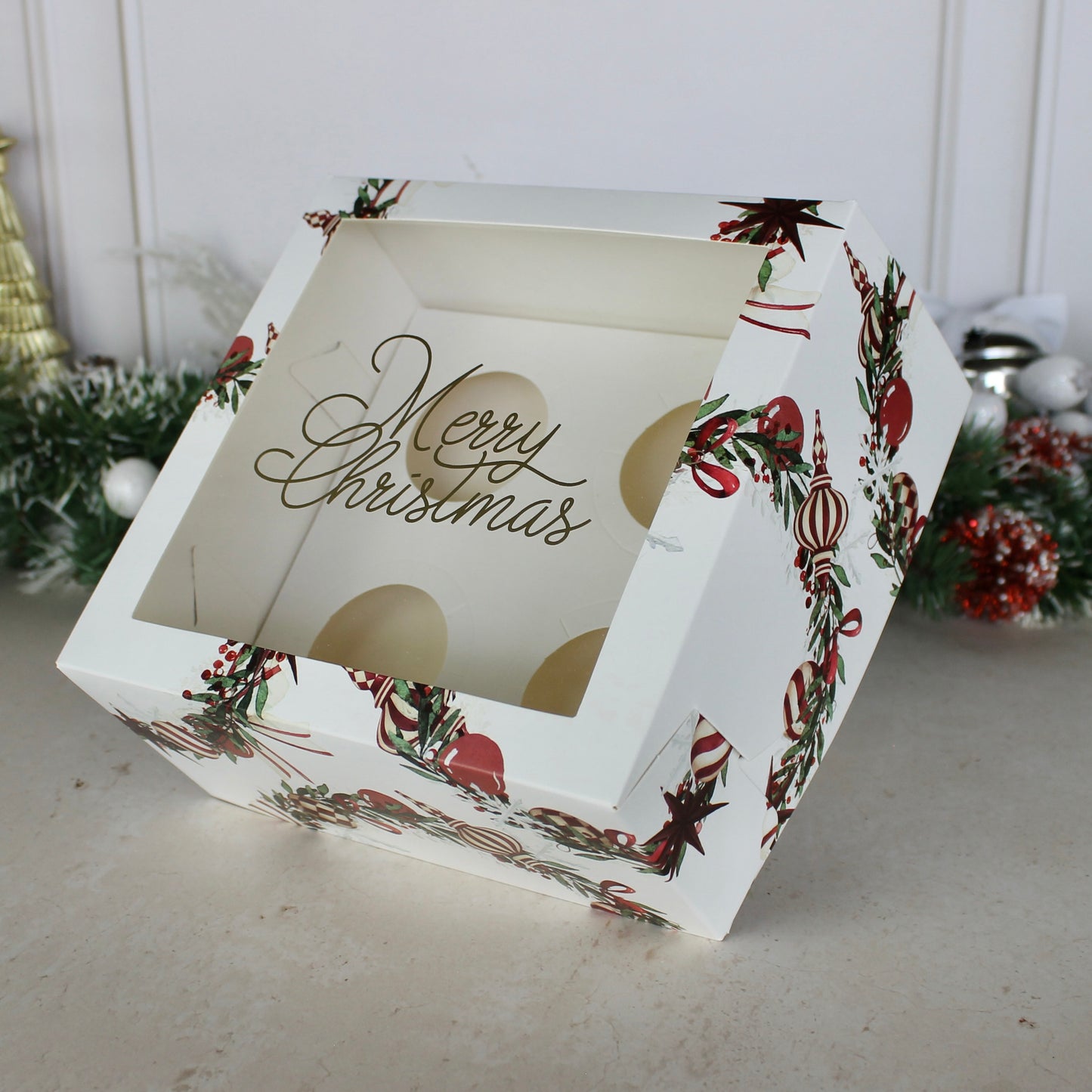 CUPCAKES 4 CON FRASE NAVIDAD 2025