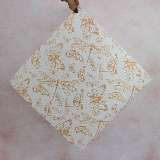 PAPEL MARIPOSAS / NARANJA