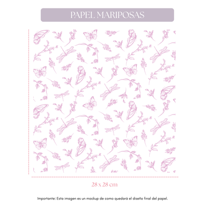 PAPEL MARIPOSAS
