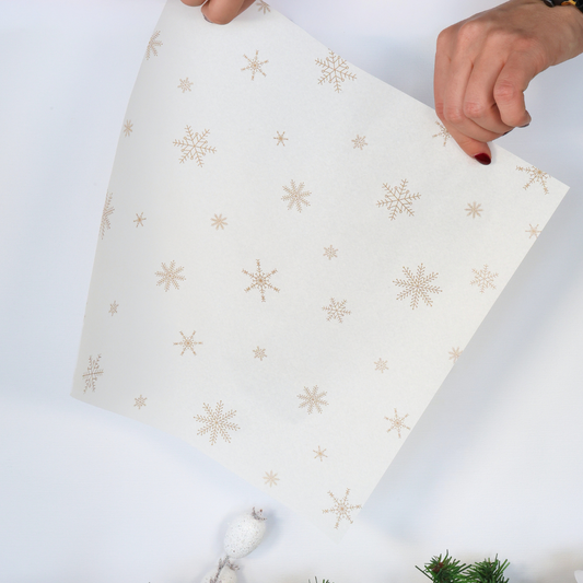 PAPEL NEVADA DORADO