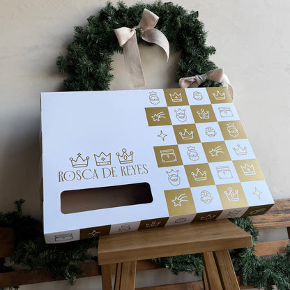 PREVENTA Caja para Rosca de Reyes Grande