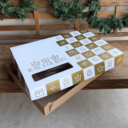 PREVENTA Caja para Rosca de Reyes Grande